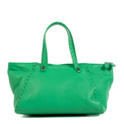 Bottega Veneta Green Cervo Deerskin Handbag