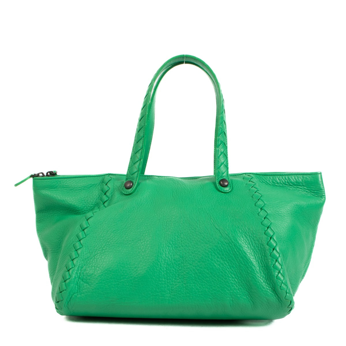 Bottega Veneta Groene Cervo Hertenleren Handtas