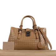 shop 100% authentic second hand Bottega Veneta Beige Roma Handbag on Labellov.com