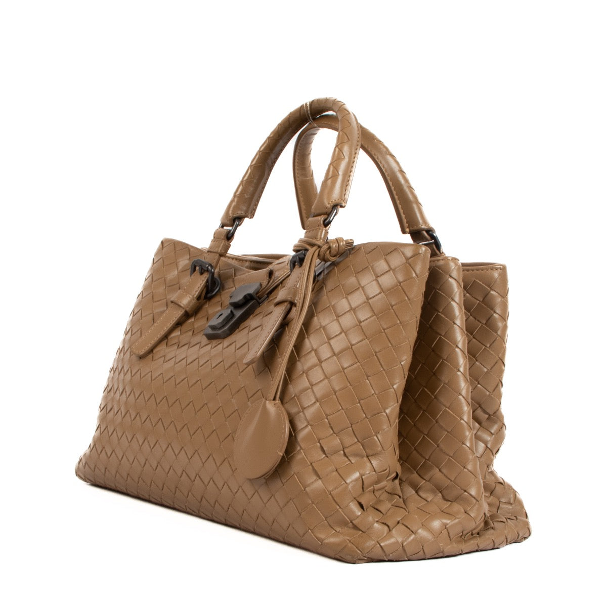 shop 100% authentic second hand Bottega Veneta Beige Roma Handbag on Labellov.com