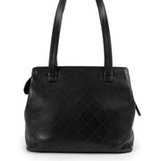 Chanel Black Quilted Calfskin Vintage Shoulder Bag