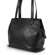 Chanel Black Quilted Calfskin Vintage Shoulder Bag