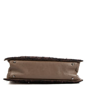 shop 100% authentic second hand Chanel Taupe Tweed Trim Tote Bag on Labellov.com