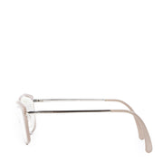 Authentieke Tweedehands Chanel Dusty Pink Cat Eye Eyeglasses juiste prijs veilig online shoppen luxe merken webshop winkelen Antwerpen België zonnebril Chanel roze mode fashion