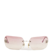Chanel 4017 Vintage CC Rimless Sunglasses