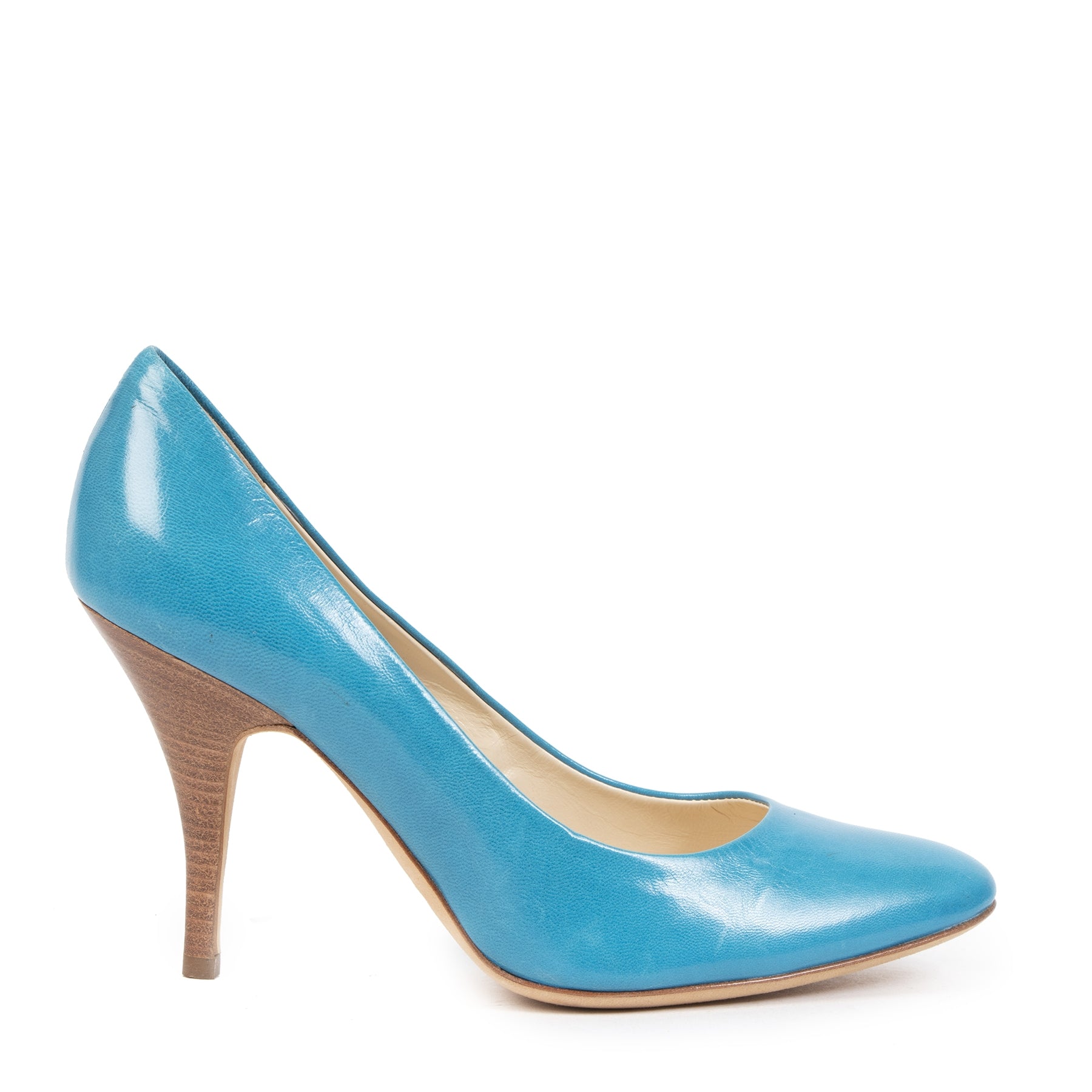 Authentic secondhand Giuseppe Zanotti Turquoise Heels - size 36 designer high heels shoes designer brands fashion luxury vintage webshop safe secure online shopping worldwide shipping
