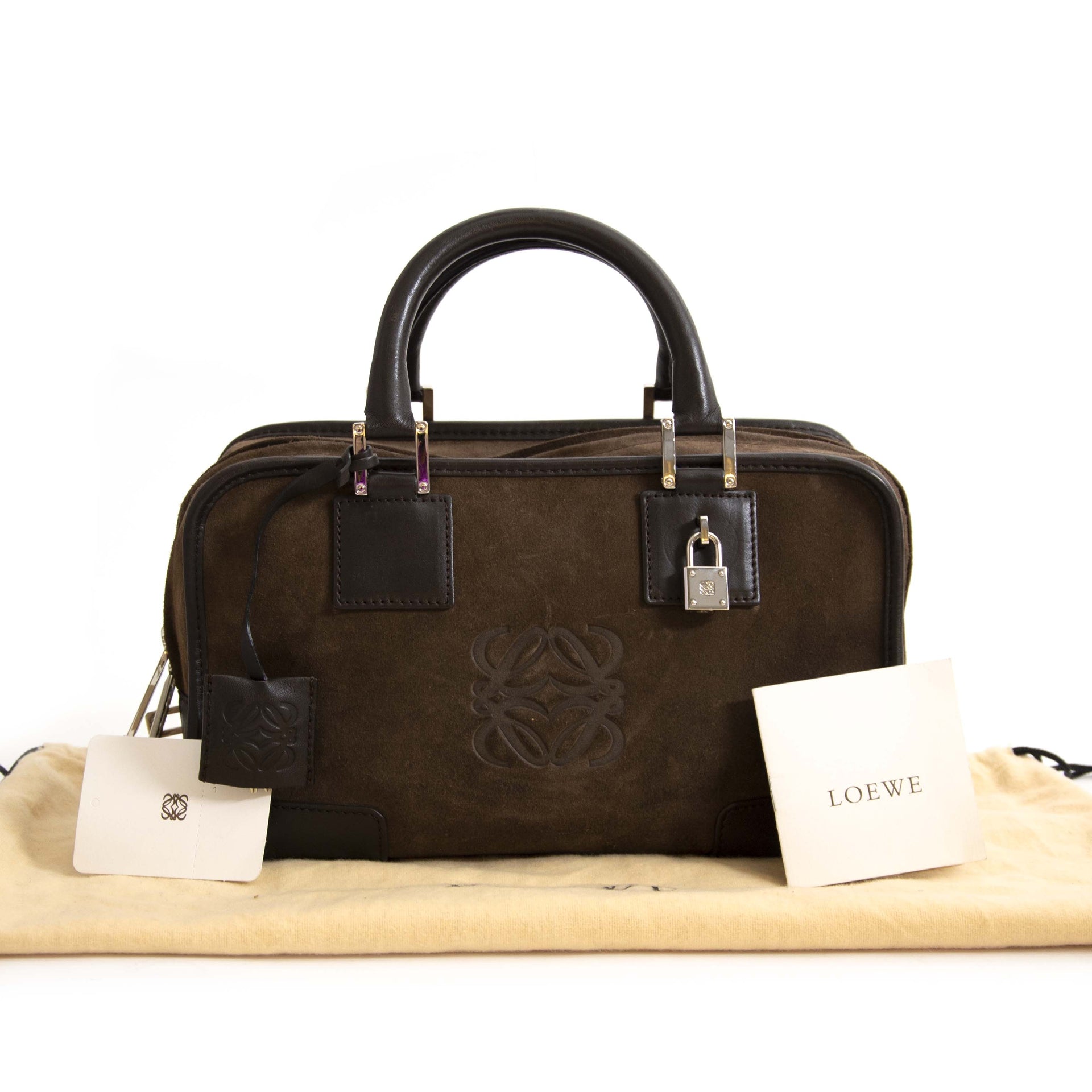 Loewe Brown Bolso Mini Amazo Marron Bag