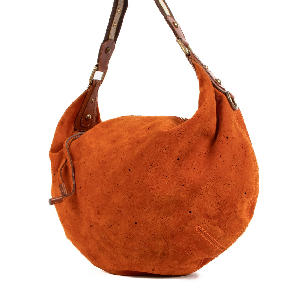 Louis Vuitton, Suede, Orange, Aragosta, Onatah, Perforated, Labellov, Antwerp, Knokke