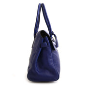 Mulberry Bayswater Electric Blue Soft Matte Leather. Buy authentic secondhand Mulberry bags at the right price at LabelLOV vintage webshop. Safe and secure online shopping. Koop authentieke tweedehands Mulberry tassen met de juiste prijst bij LabelLOV.