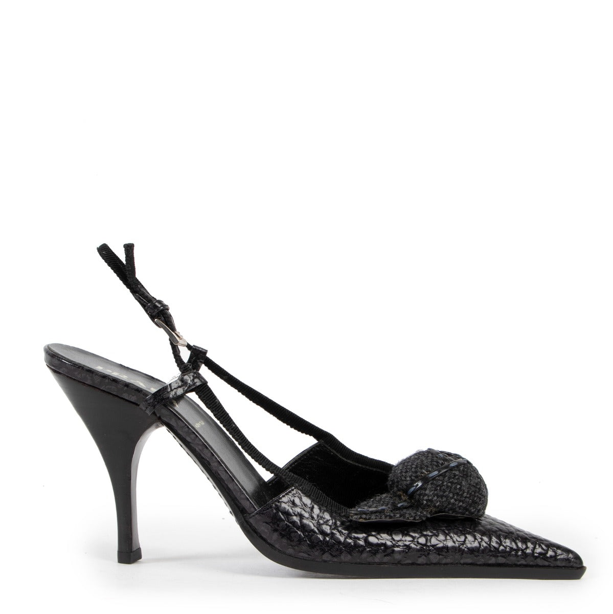 Prada Black Heels - size 36