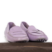 We buy and sell your authentic Tod's Gommino Loafers Leather Light Purple - size 36