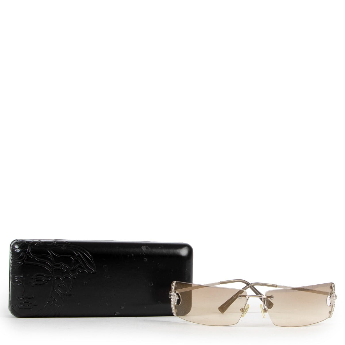 Get these Versace Sunglasses at Labellov online at www.labellov.com in good preloved condition.