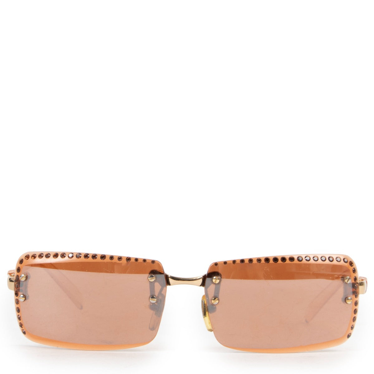 Versace Pink Gold Sunglasses