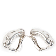Authentieke Tweedehands Hérmes Chaine D'Ancre Sterling Silver Clip On Earring juiste prijs veilig online shoppen luxe merken webshop winkelen Antwerpen België mode fashion