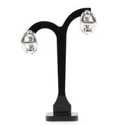 Authentieke Tweedehands Hérmes Chaine D'Ancre Sterling Silver Clip On Earring juiste prijs veilig online shoppen luxe merken webshop winkelen Antwerpen België mode fashion