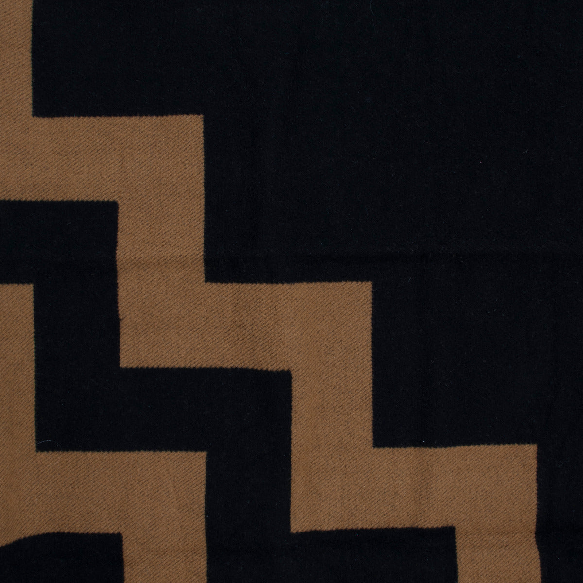 Couverture pique-nique Louis Vuitton en laine noire et marron