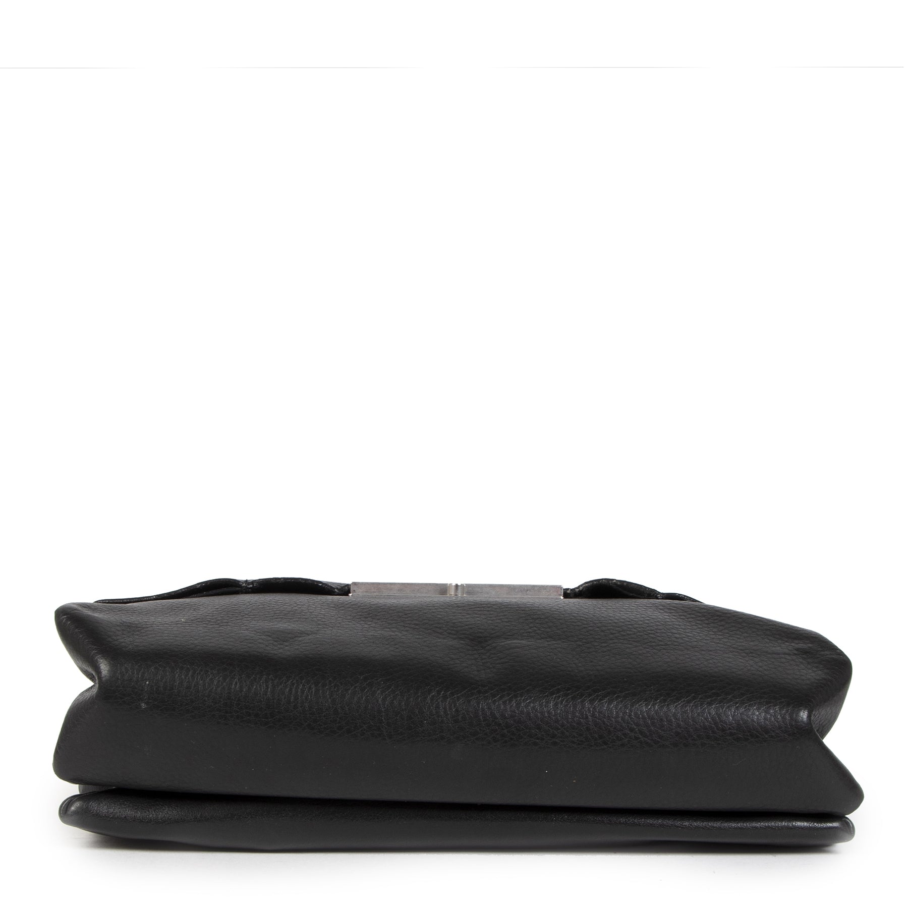 Authentic secondhand Céline Blade Black Calfskin Flap Bag designer bags fashion designer brands luxury vintage webshop safe secure online shopping worldwide shipping