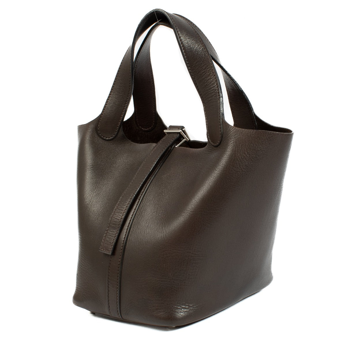 Hermès Picotin 18 Ebene Barenia accastillage palladium