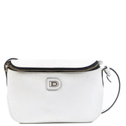 Delvaux White Leather Crossbody Bag