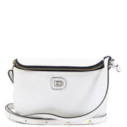 acheter en ligne seconde main Delvaux White Leather Crossbody Bag