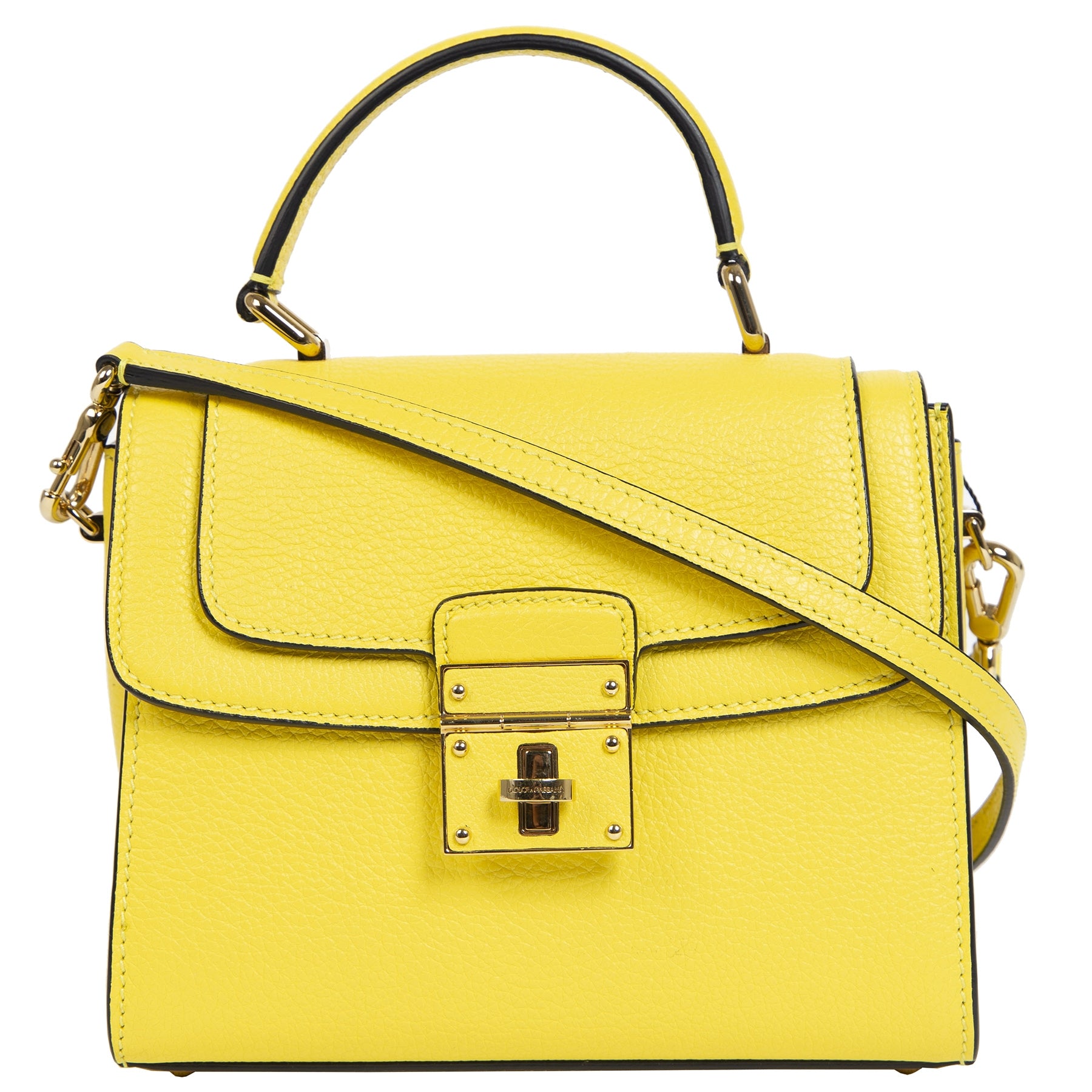 Dolce & Gabbana Altezza Lemon Yellow Bag te koop bij Labellov tweedehands luxe