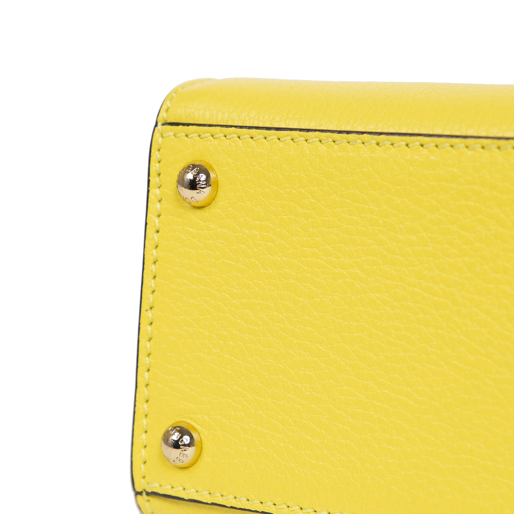 Dolce & Gabbana Altezza Lemon Yellow Bag