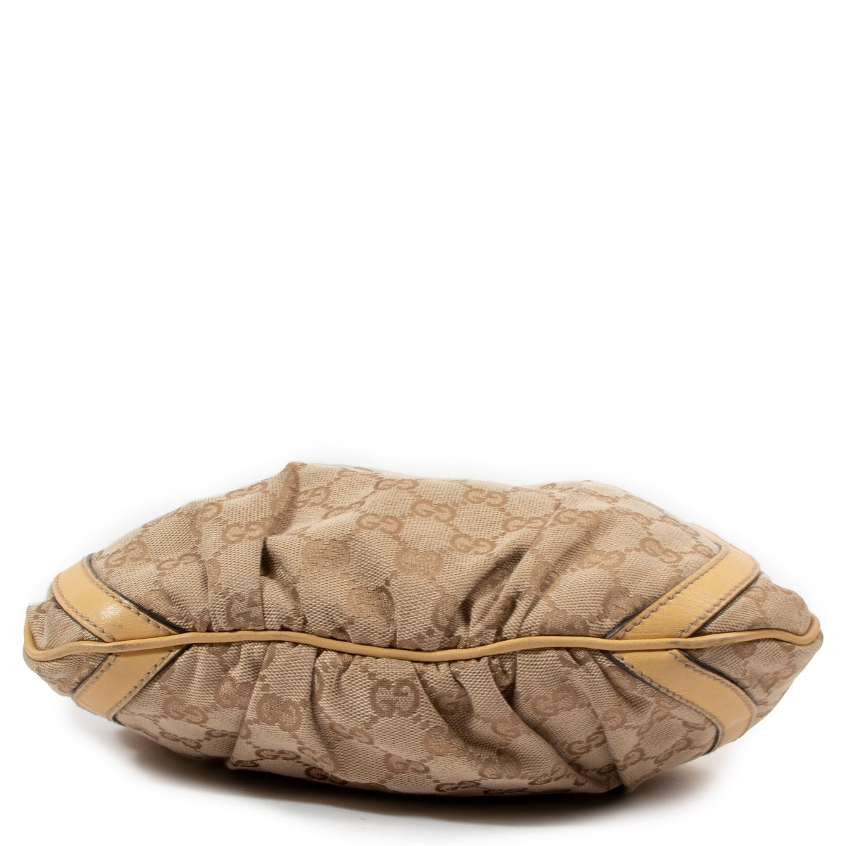 Gucci Beige GG Canvas Abbey Crossbody Bag