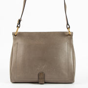 Shop this authentic Delvaux Taupe Fichou Crossbody Bag pre-loved on Labellov.com