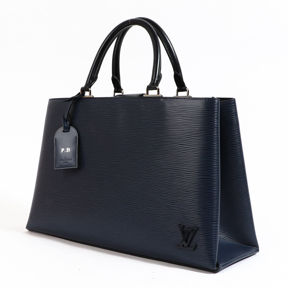 Louis Vuitton Kleber MM Indigo Epi Leder