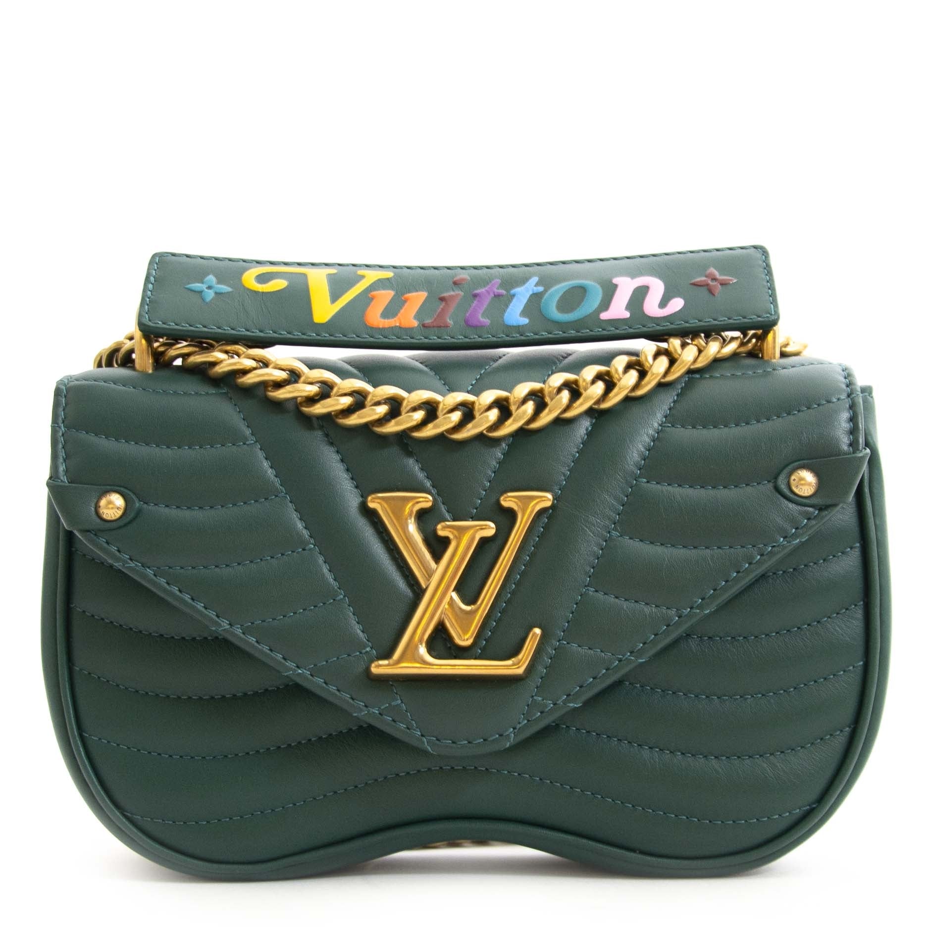 Louis Vuitton Green New Wave Chain Bag PM for the best price