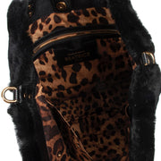 Shop now for your pre-loved, 100% authentic Dolce & Gabbana Black Beatrice Fur Tote Bag, at Labellov.