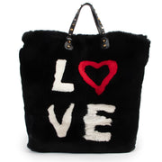 Shop now for your pre-loved, 100% authentic Dolce & Gabbana Black Beatrice Fur Tote Bag, at Labellov.