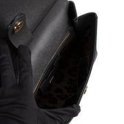 Shop now for your pre-loved, 100% authentic Dolce & Gabbana Grey Leather Sicily Shoulder bag at Labellov in Antwerp