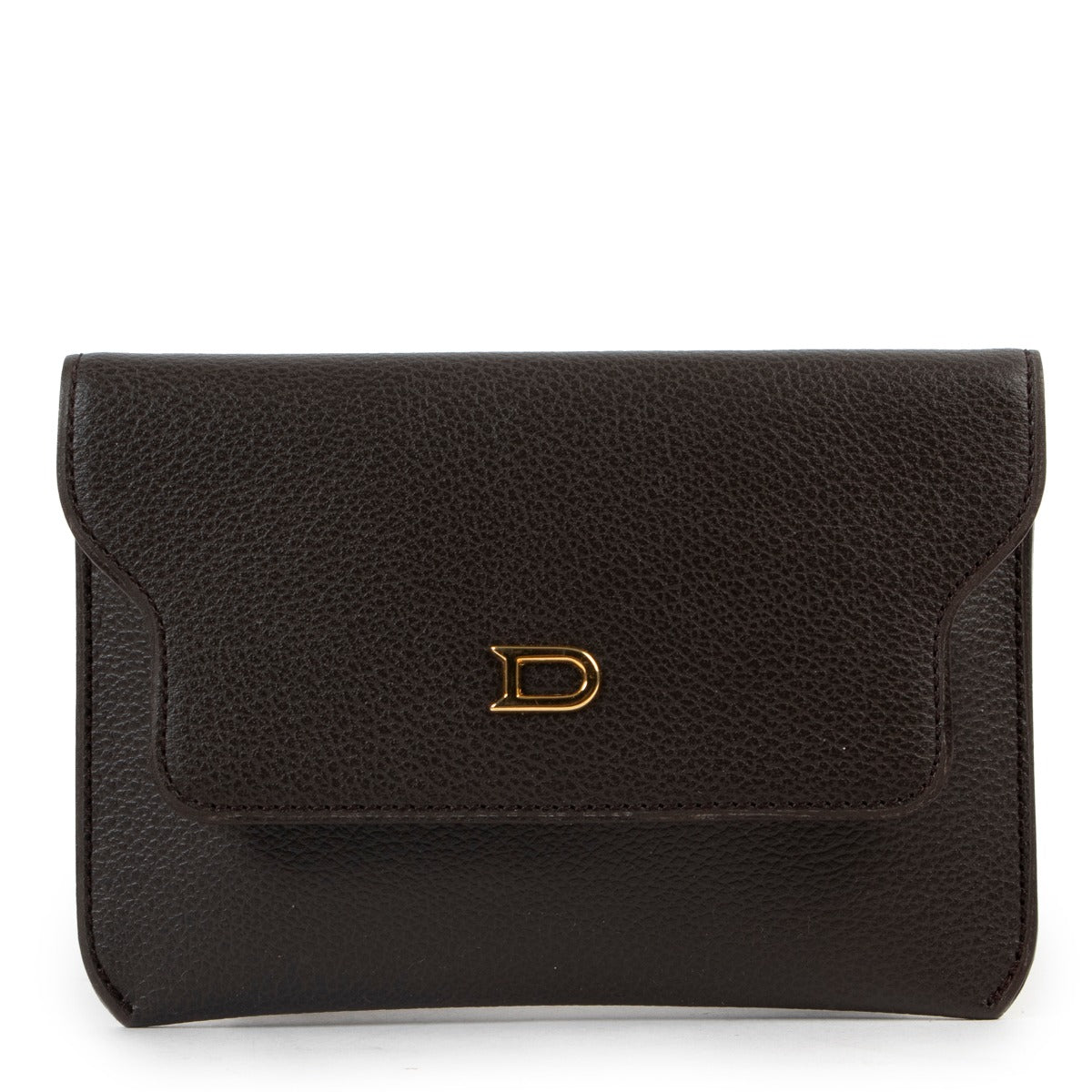 Delvaux Brown Leather Wallet at Labellov online or in store available for a reasonable price and in good condition. Get them now!