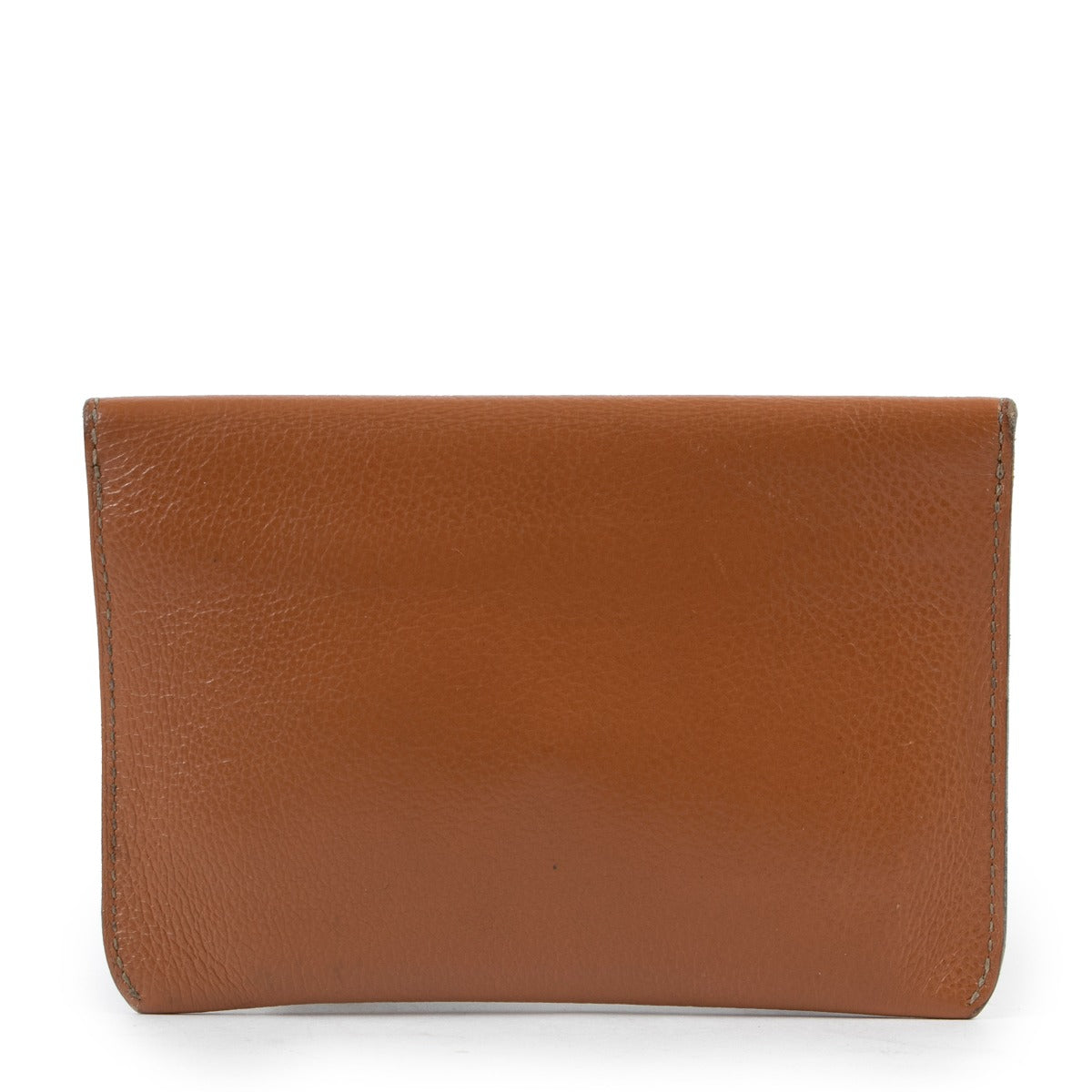 Delvaux Cognac Leather Wallet at Labellov online or in store available for a reasonable price and in good condition. Get them now!