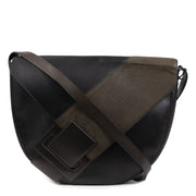 Authentieke Tweedehands Delvaux Dark Blue Leather Shoulder Bag juiste prijs veilig online shoppen luxe merken webshop winkelen Antwerpen België mode fashion