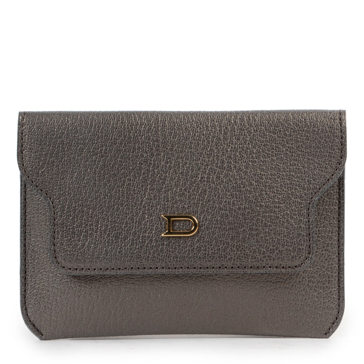 Delvaux Grey Leather Wallet at Labellov online or in store available for a reasonable price and in good condition. Get them now!