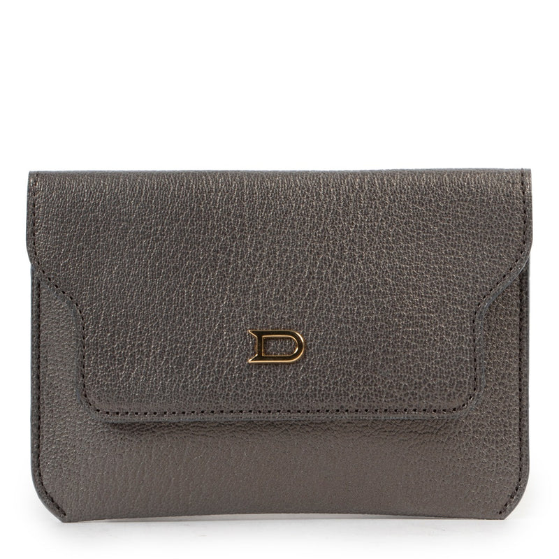 Delvaux Grey Leather Wallet at Labellov online or in store available for a reasonable price and in good condition. Get them now!