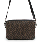 Fendi Black Camera Case Medium FF Bag