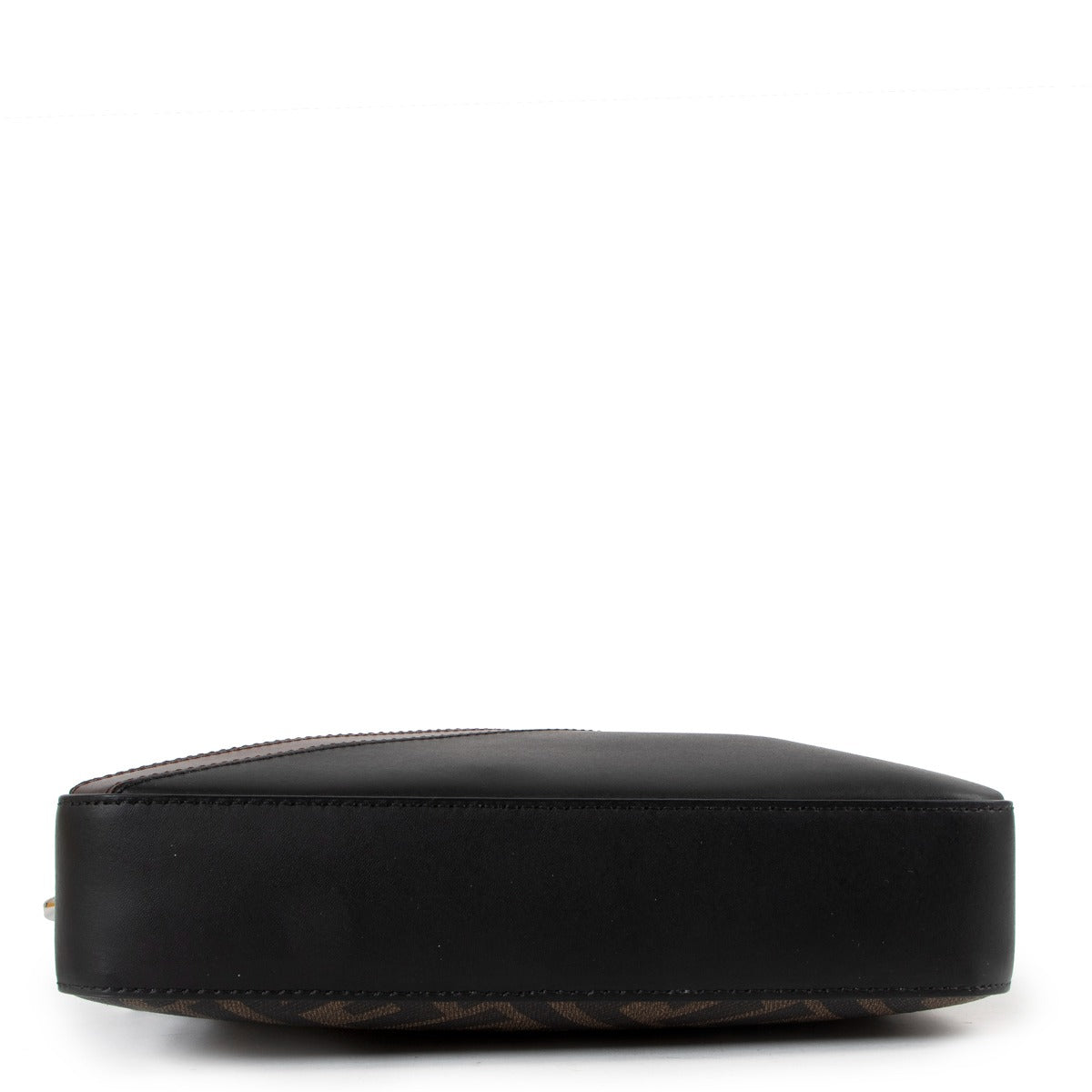 Sac photo Fendi en toile noire FF