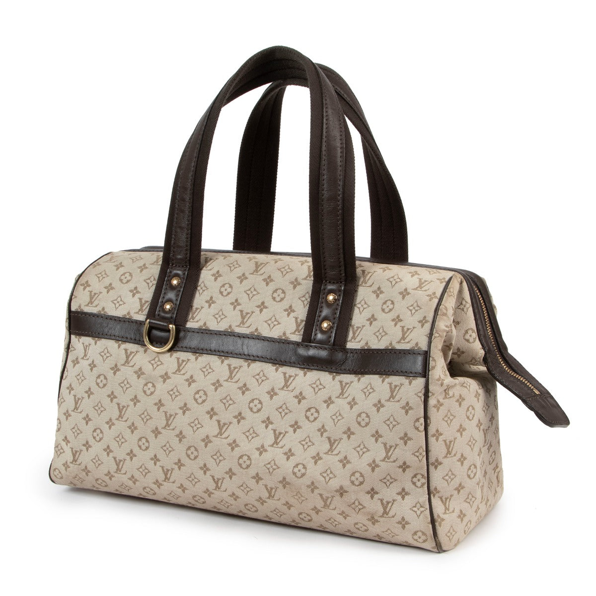 Sac bandoulière Louis Vuitton Josephine Idylle en toile Monogram