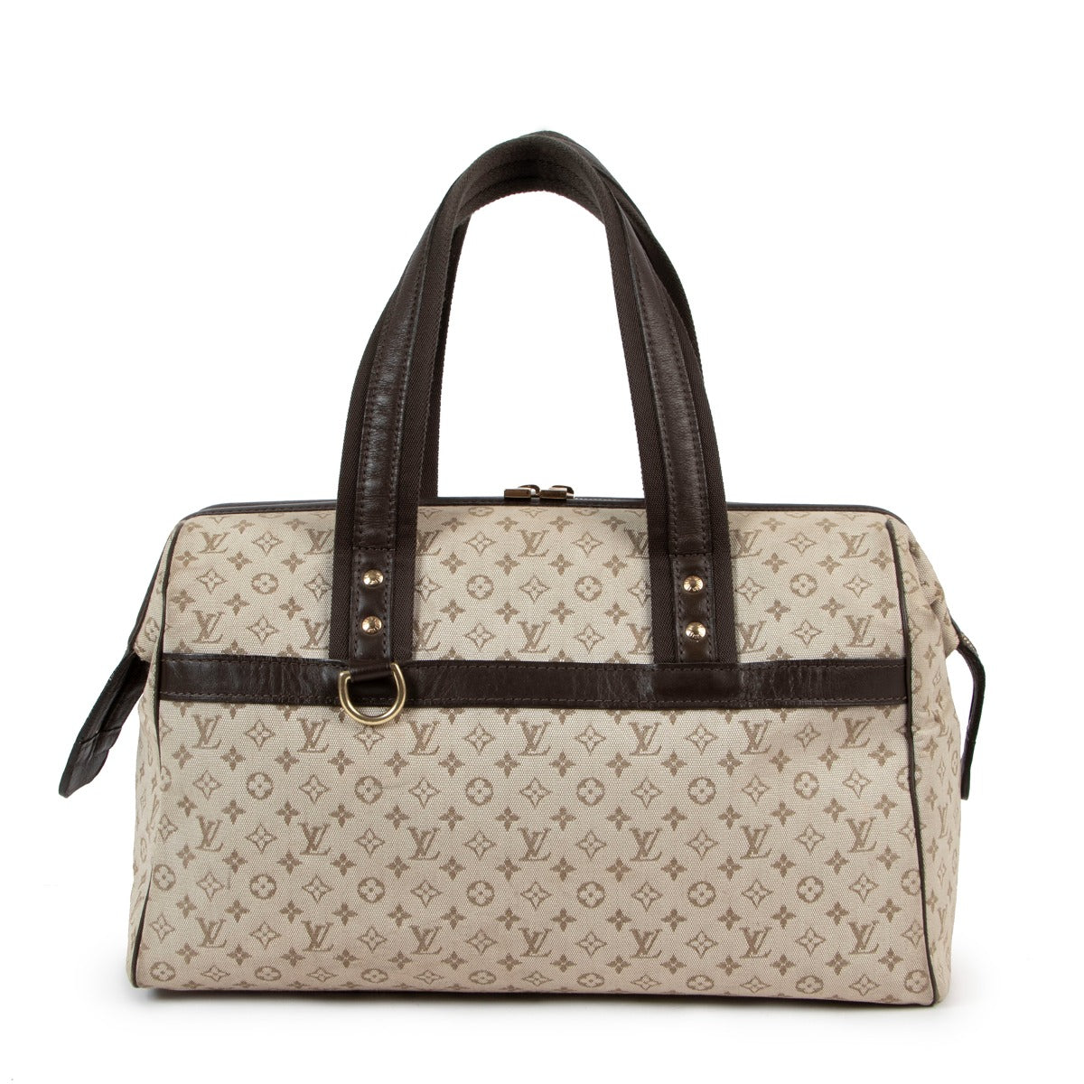 Sac bandoulière Louis Vuitton Josephine Idylle en toile Monogram