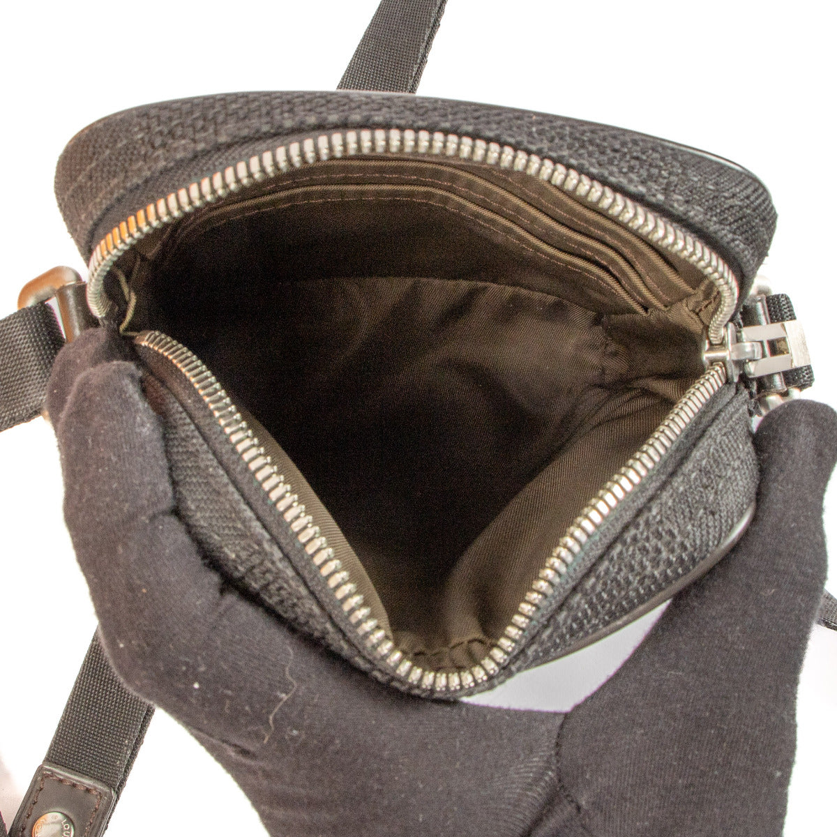 Louis Vuitton Black Damier Geant Citadin Mini Messenger Bag