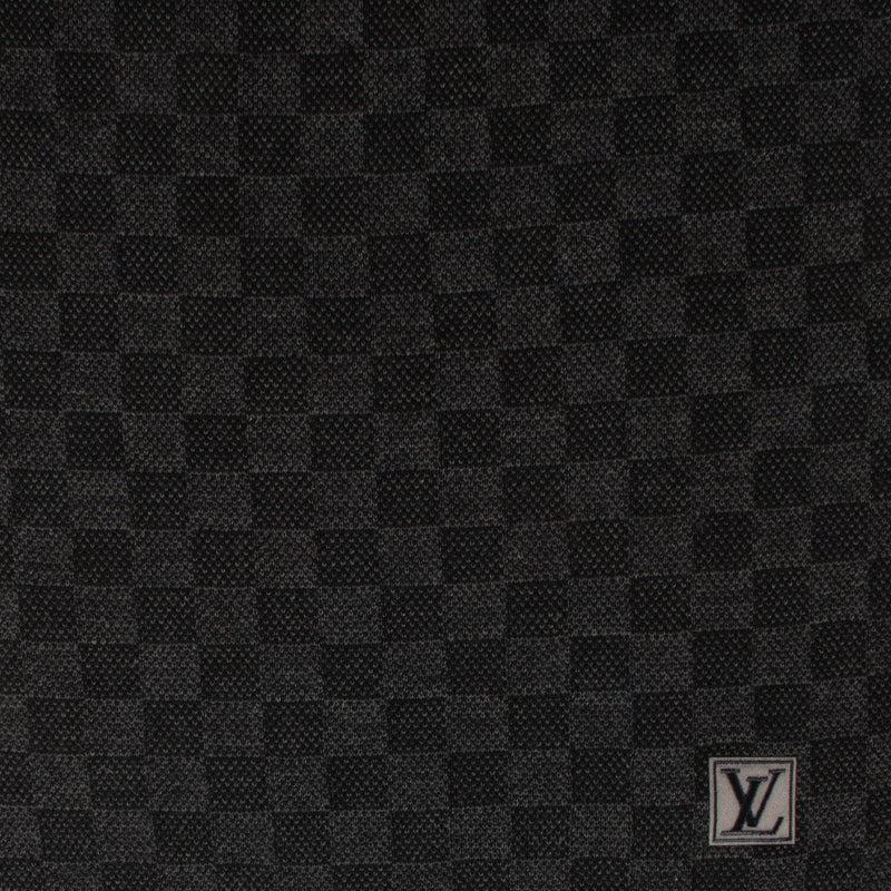 Shop 100% authentic second-hand Louis Vuitton Grey Damier Wool Scarf on Labellov.com