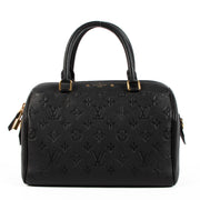 Louis Vuitton Speedy 25 Black Monogram Empreinte