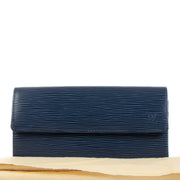 Louis Vuitton Blue Epi Leather wallet available in Antwerp Brussels Knokke
