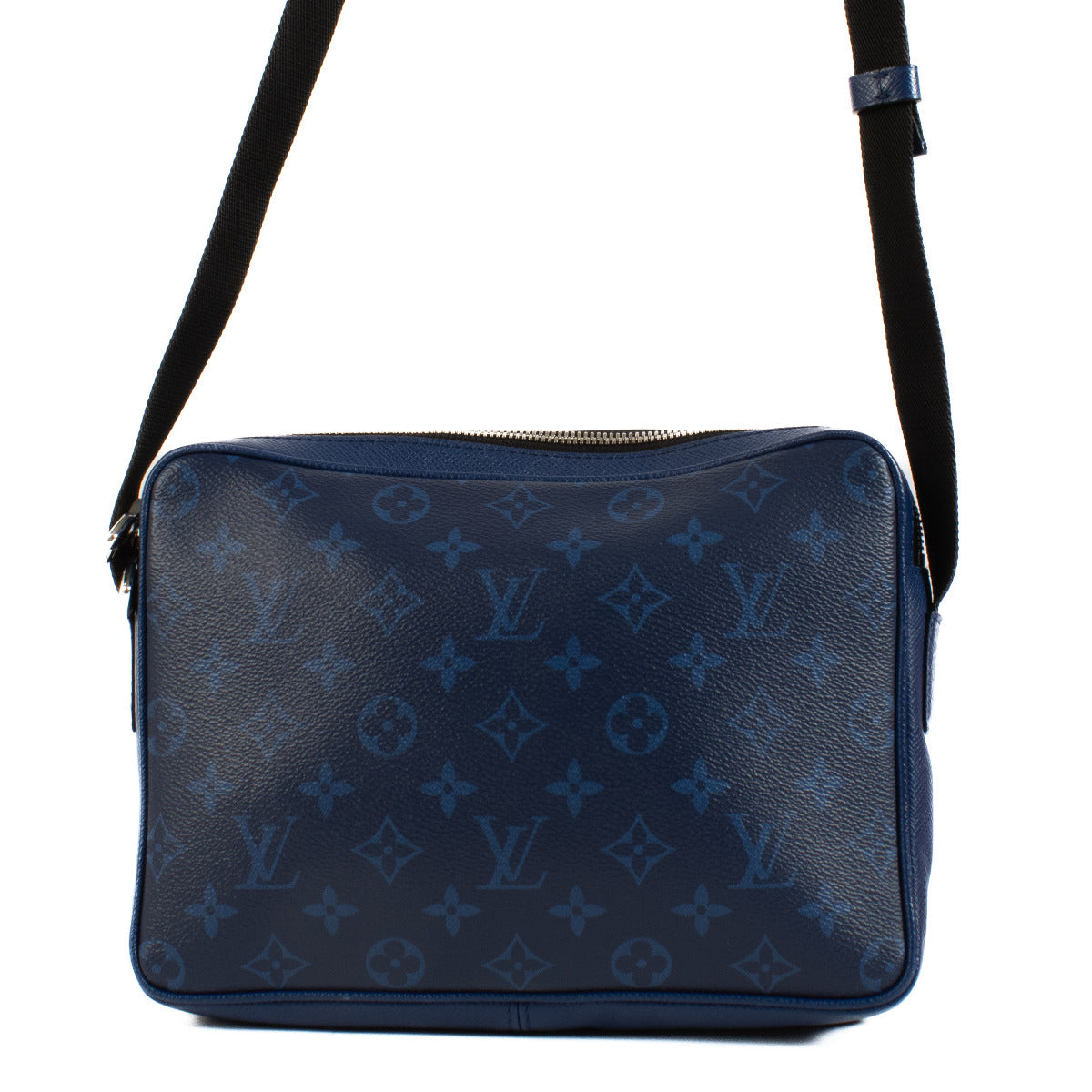 Louis Vuitton Blauwe Outdoor Messenger Crossbodytas