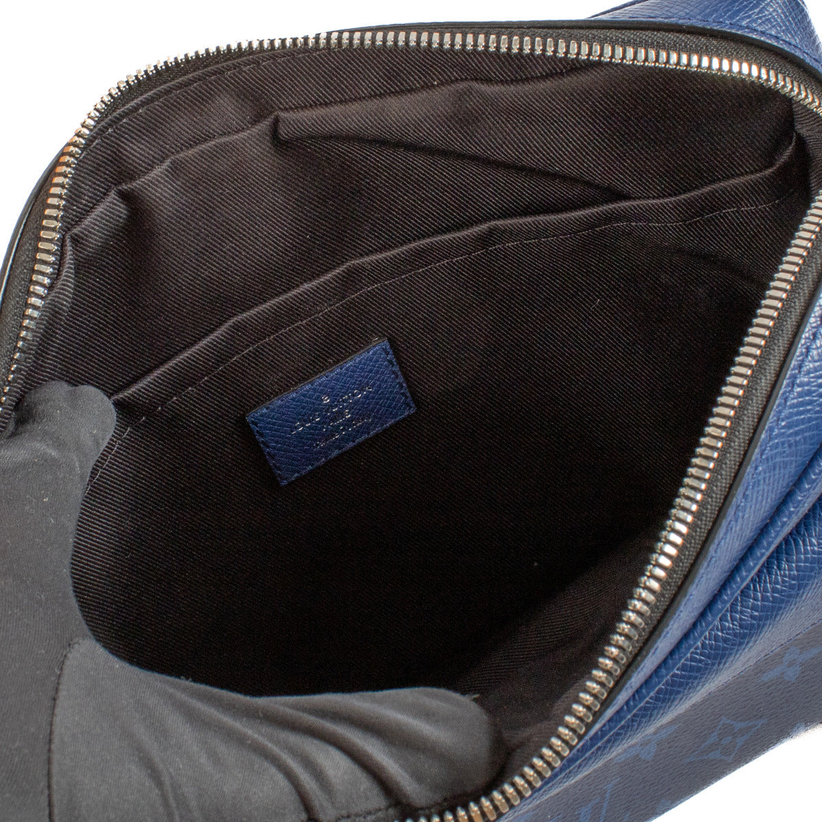 Louis Vuitton Blauwe Outdoor Messenger Crossbodytas