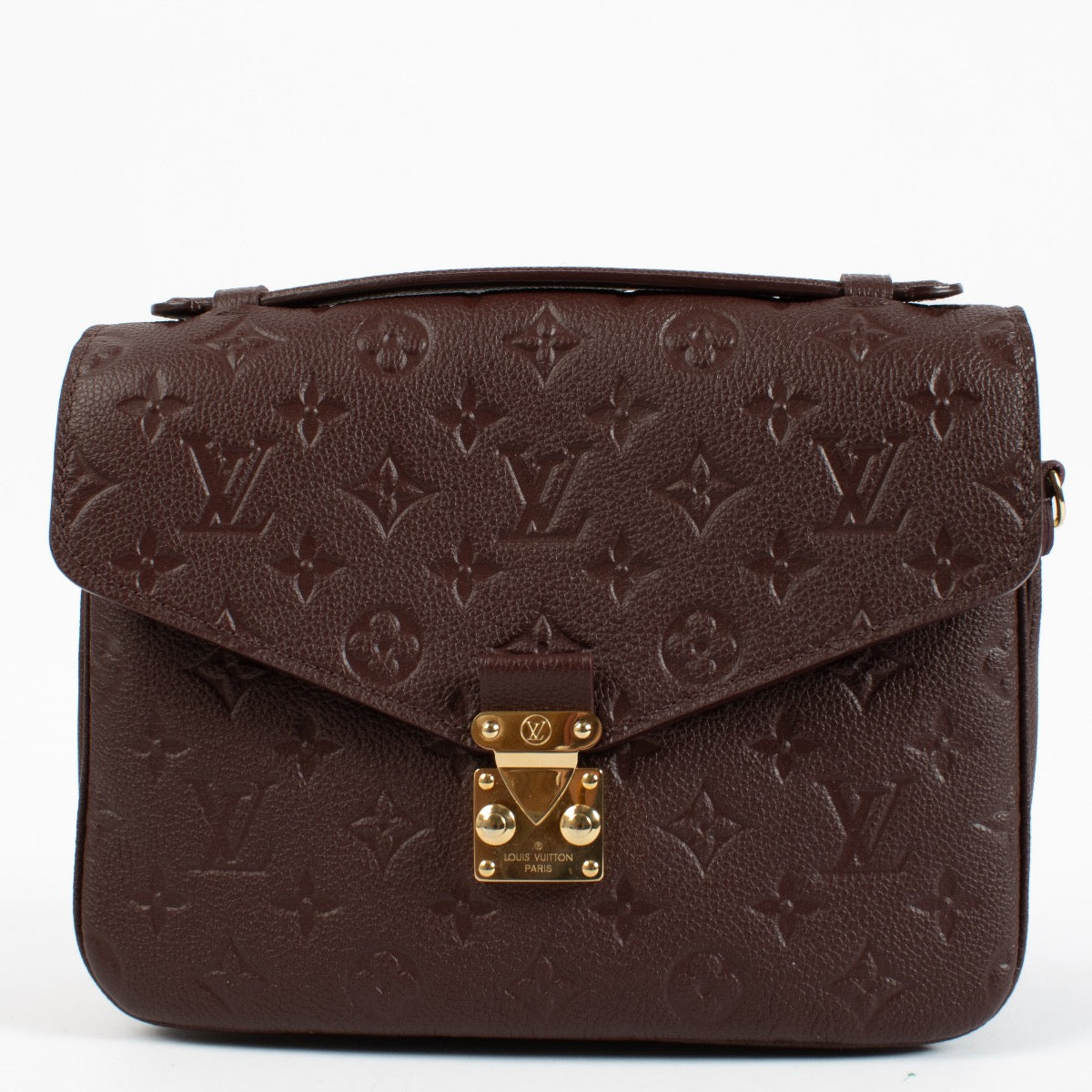 Louis Vuitton Wine Monogram Empreinte Pochette Metis