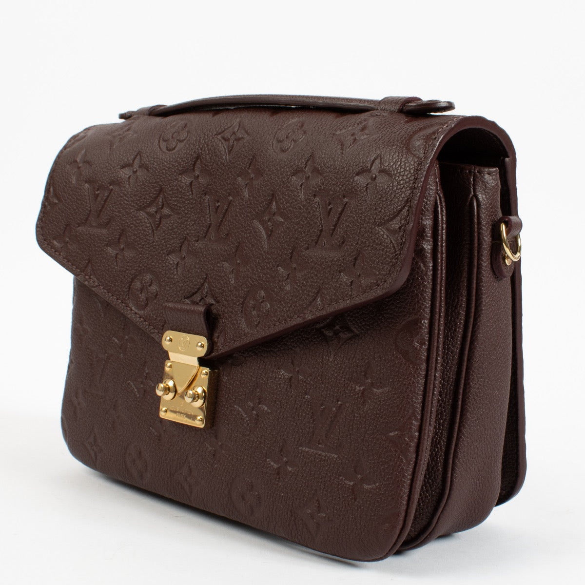 Louis Vuitton Wine Monogram Empreinte Pochette Metis